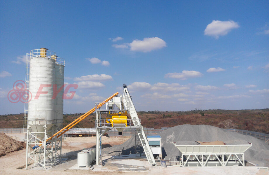 Compact Concrete Mixing Plant 3